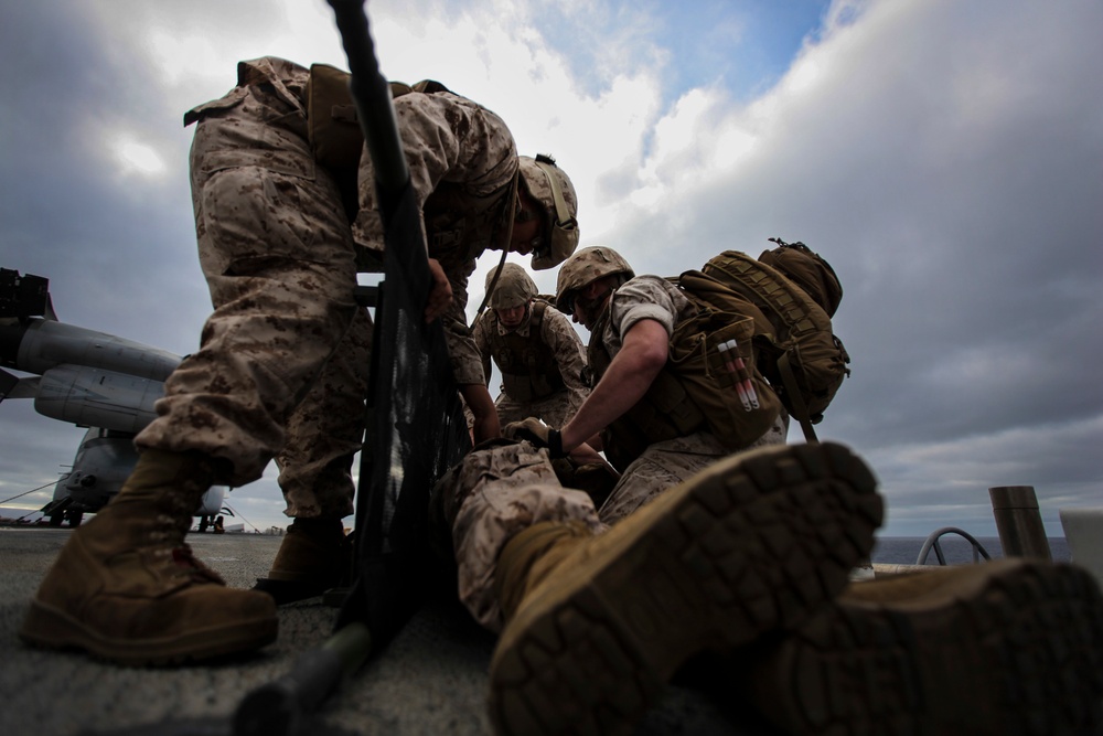 State of Readiness: Marines, corpsman prepare with mass casualty drills