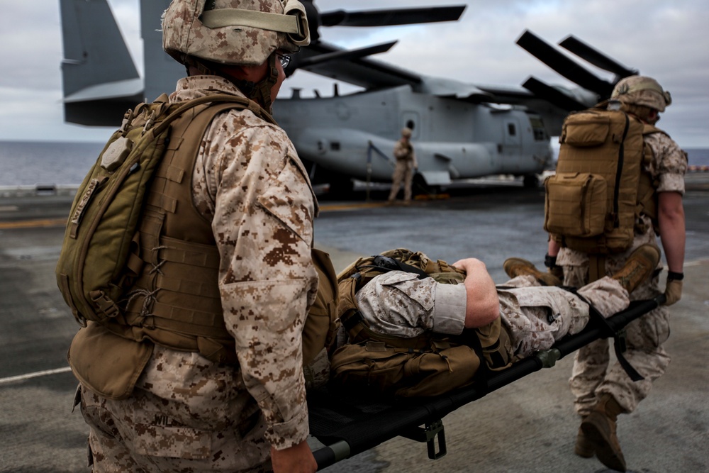 State of Readiness: Marines, corpsman prepare with mass casualty drills