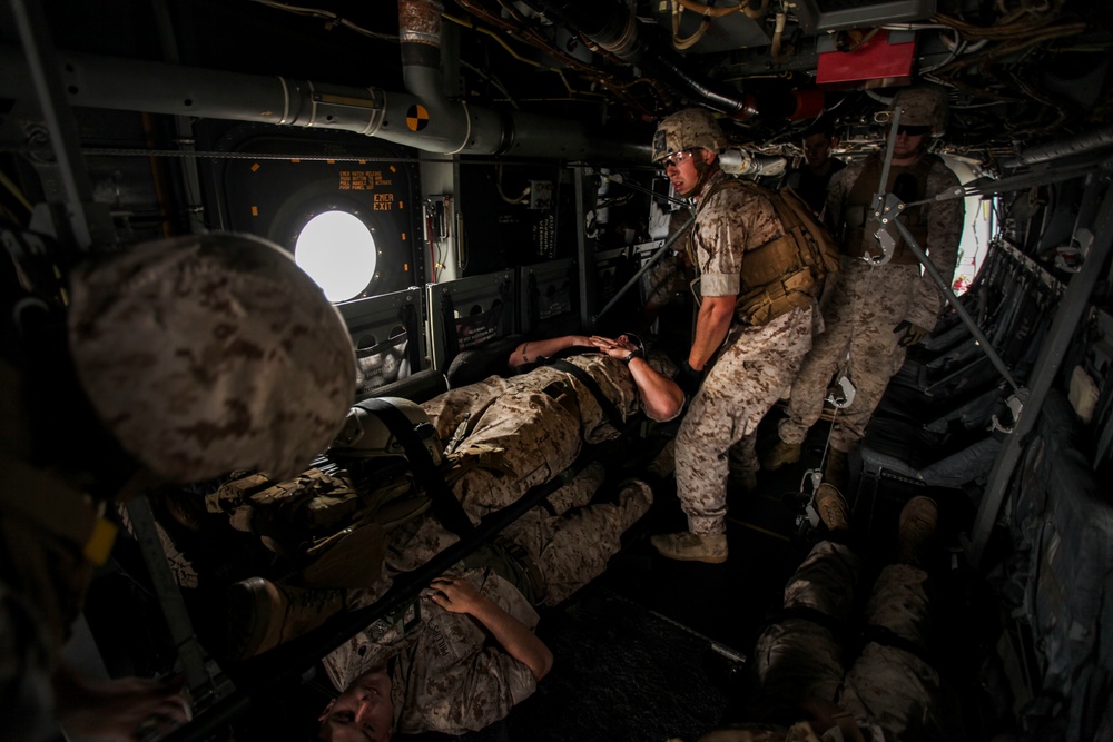 State of Readiness: Marines, corpsman prepare with mass casualty drills