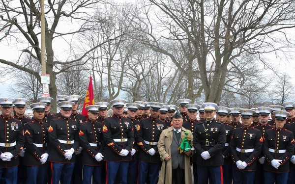 Marines, sailors march in Boston St. Patrick’s Day parade