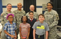 3rd ESC Soldiers meet with pen pals