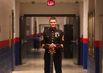 North Tonawanda, New York, Marine musician looks back on 15 years serving the Corps