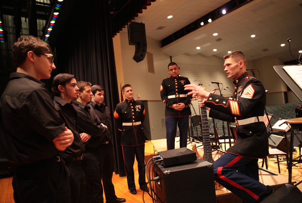 North Tonawanda, New York, Marine musician looks back on 15 years serving the Corps
