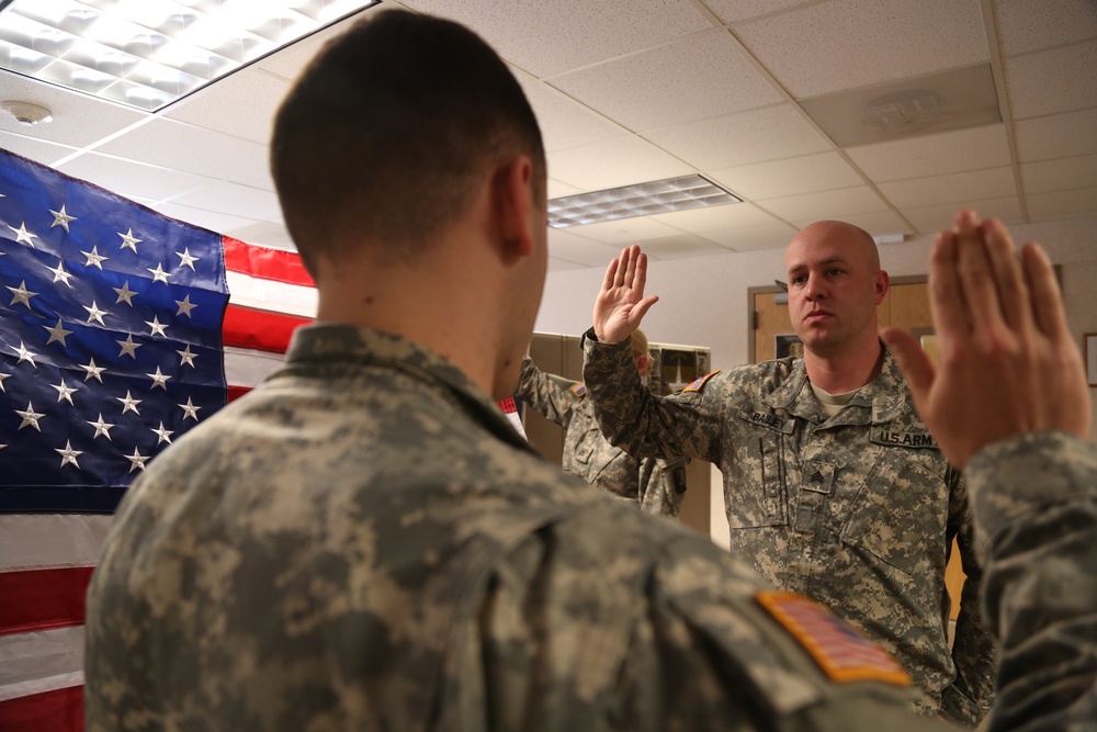 Re-enlistment Ceremony