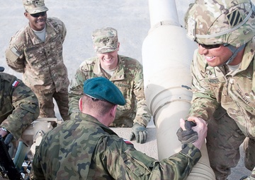 Polish and 3ID Soldiers build camaraderie
