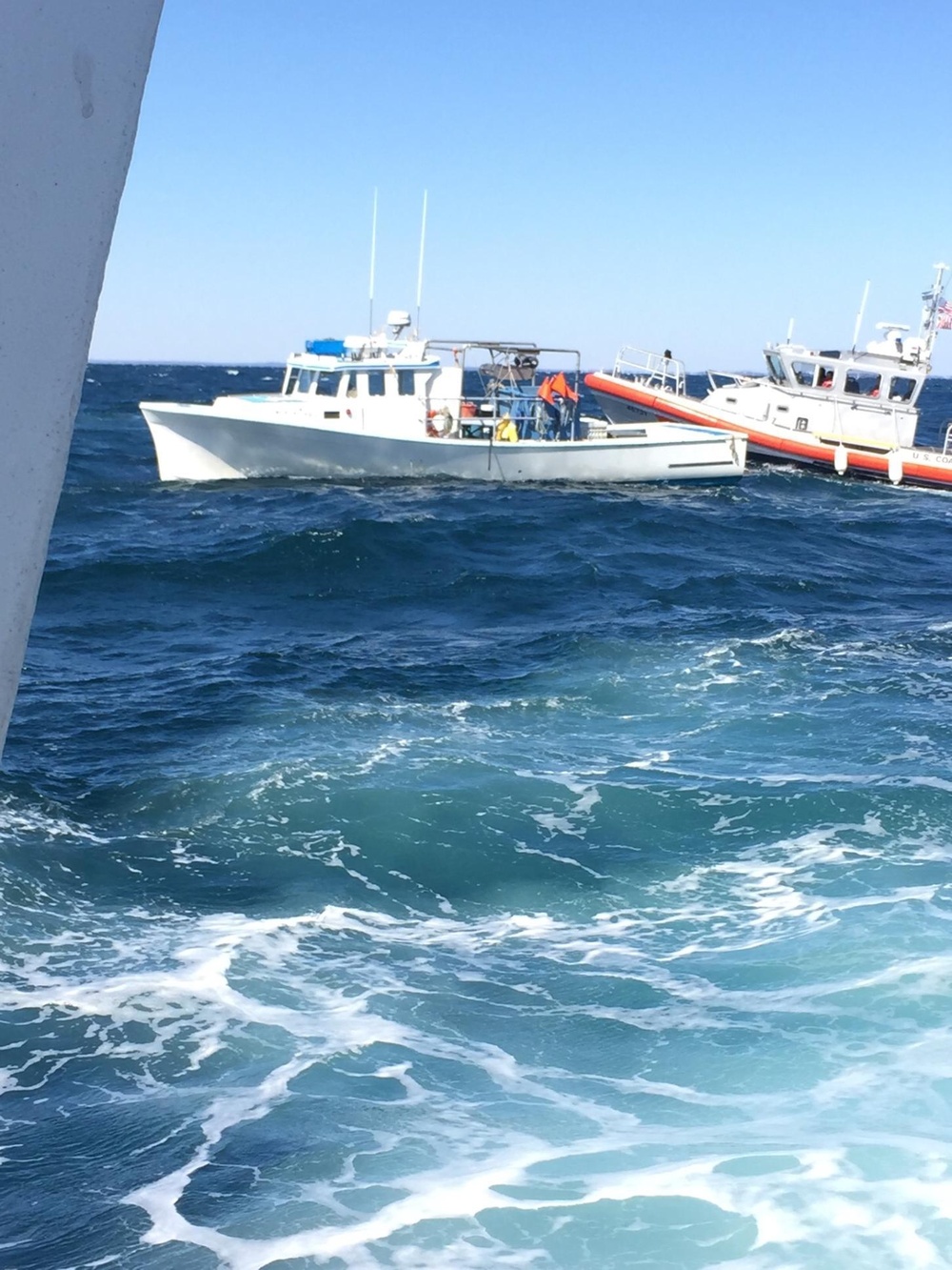 Coast Guard rescues two fishermen near Block Island