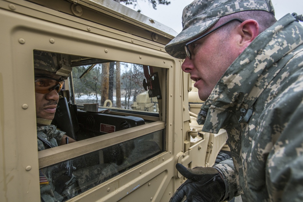 328th MPs train at MOUT site