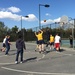 Getting schooled on the basketball court