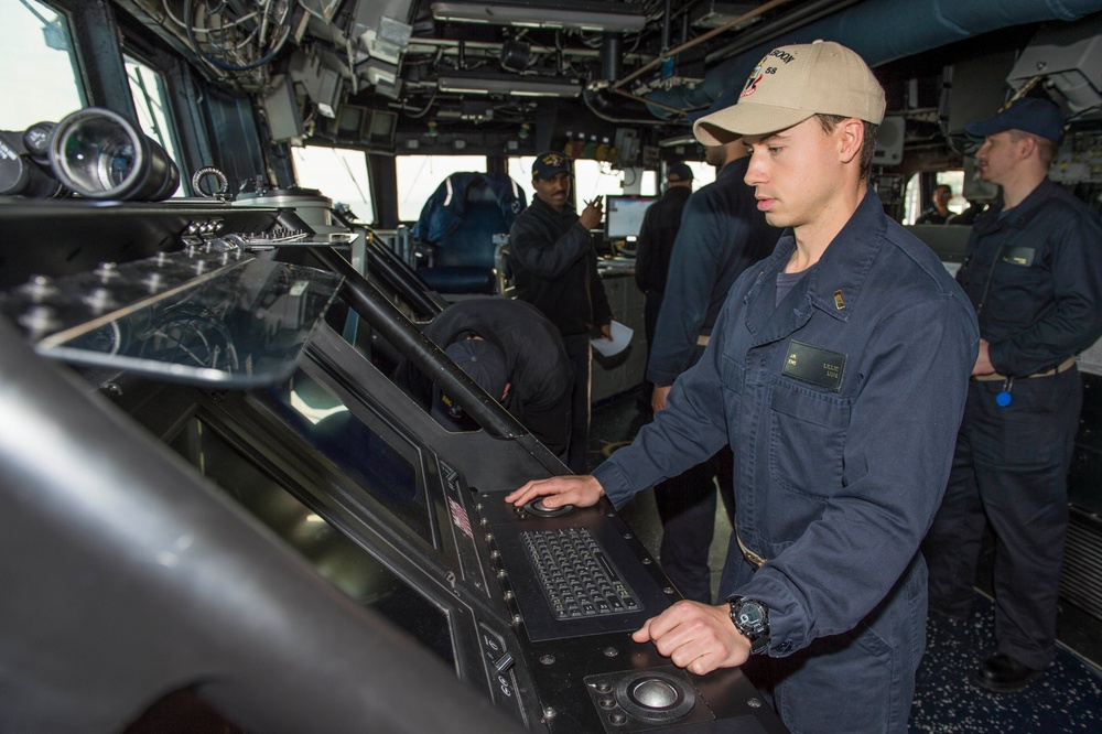 USS Laboon operations