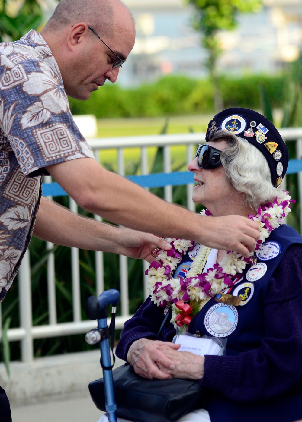 Pearl Harbor colors ceremony