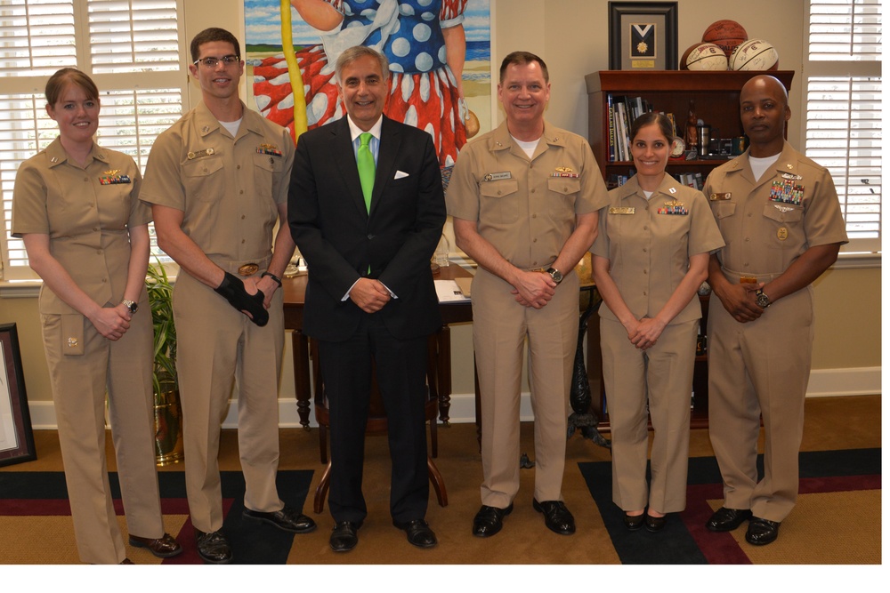 Ballance visits University of South Carolina