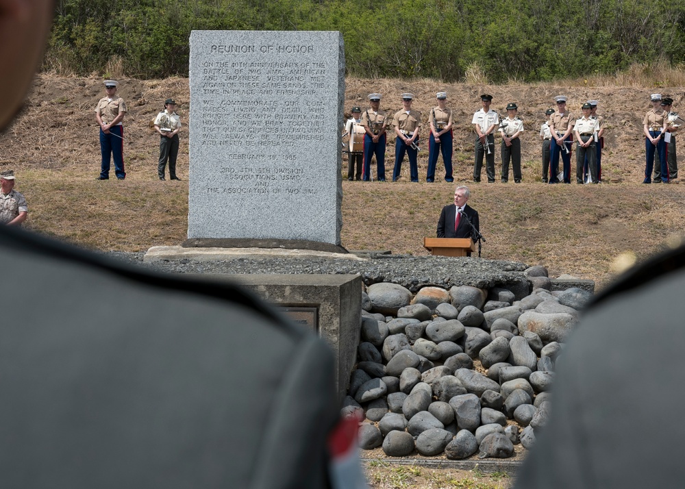 70th anniversary Battle of Iwo Jima commemoration ceremony