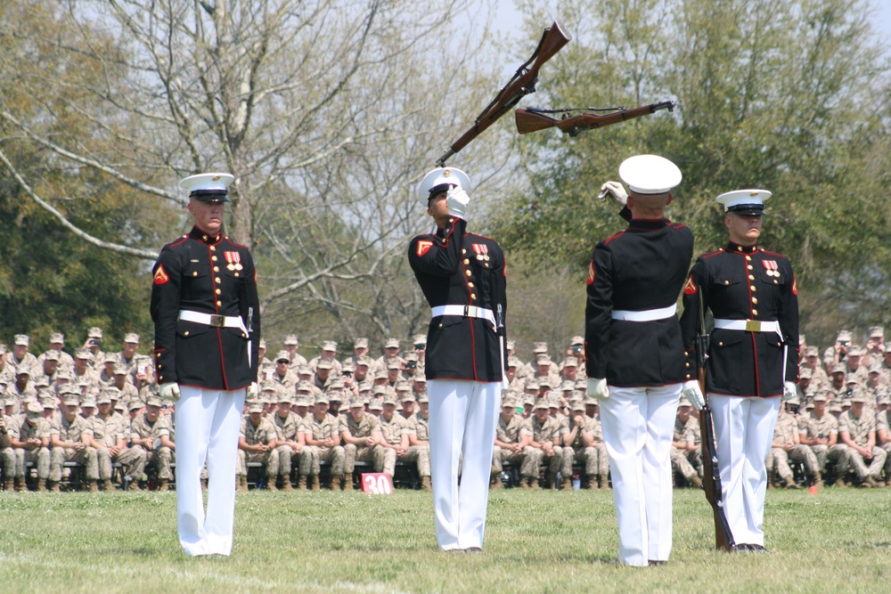 US Marine Corps Silent Drill Platoon