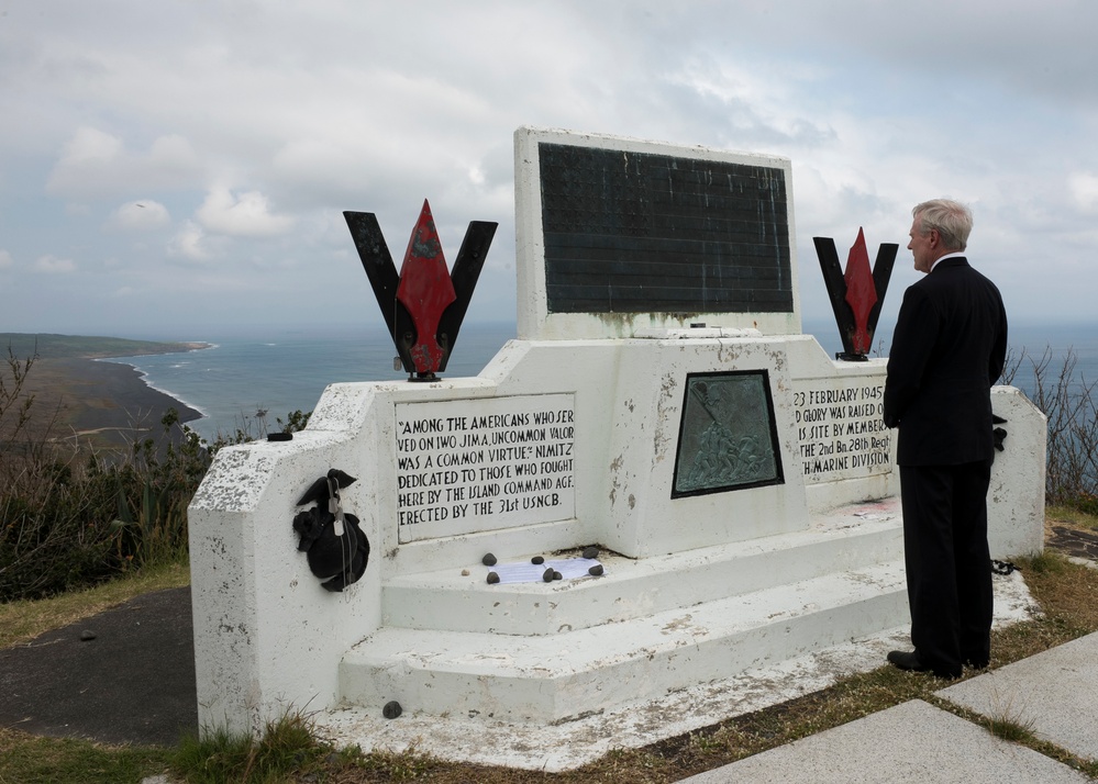 70th anniversary Battle of Iwo Jima commemoration ceremony