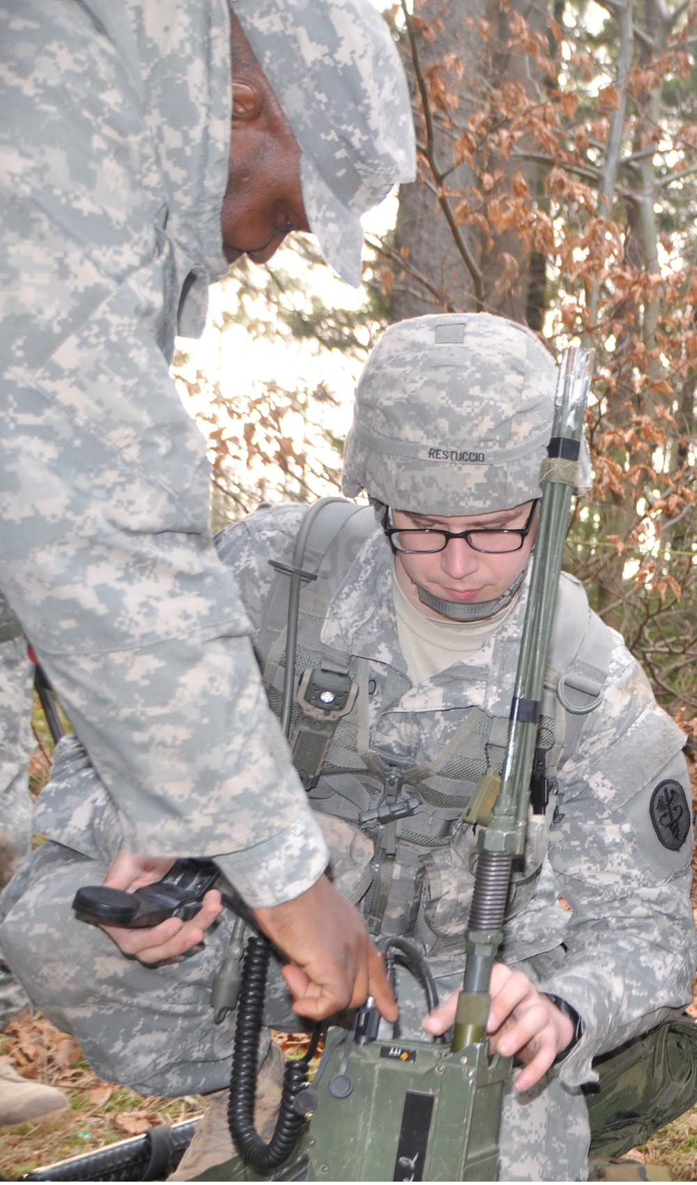 Training on a SINCGARS