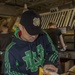 U.S. Marines package food for charity at the Greater Boston Food Bank