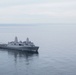 USS Arlington conducts flight operations in the Atlantic Ocean