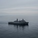 USS Arlington conducts flight operations in the Atlantic Ocean