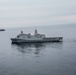 USS Arlington conducts flight operations in the Atlantic Ocean