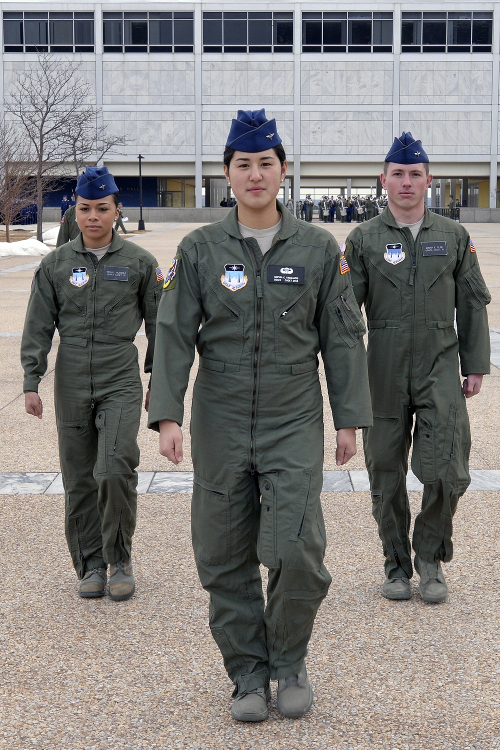 Air Force Academy squadron inspection