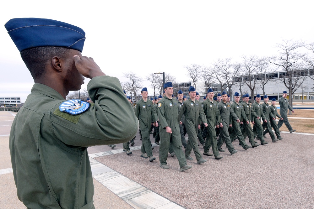 Air Force Academy squadron inspection