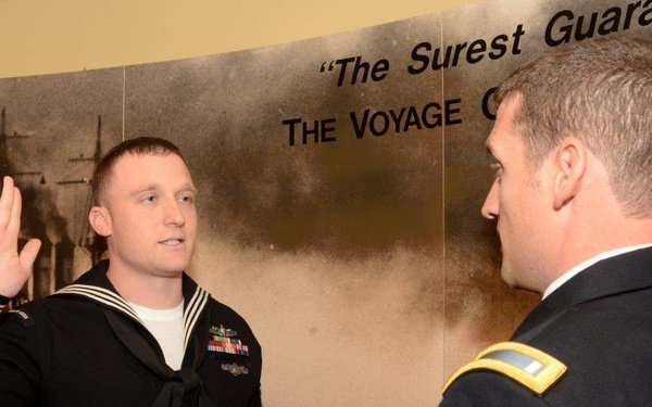 Sailor re-enlists at the Nautilus Museum