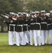 Marine Corps Battle Color Detachment performs at Marine Corps Air Station Beaufort