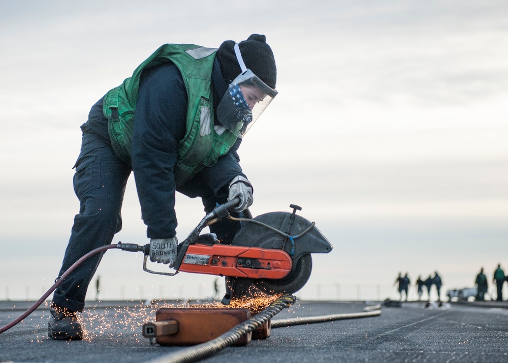 USS George H.W. Bush operations