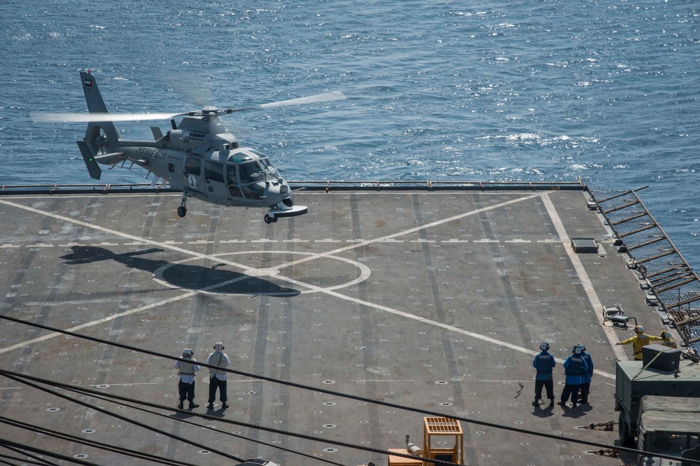 USS Fort McHenry operations