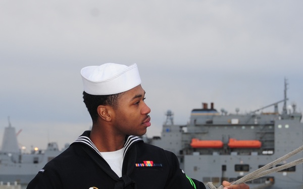 USS George H.W. Bush operations