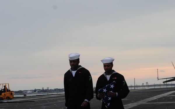 USS George H.W. Bush operations