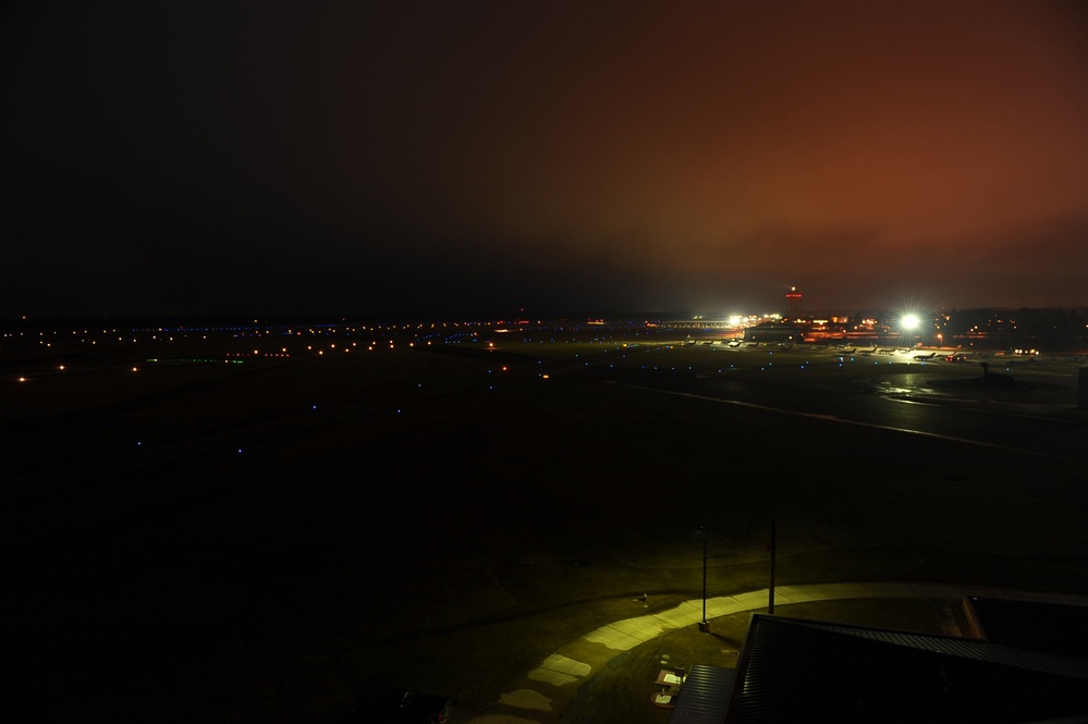 Columbus Air Force Base flight line
