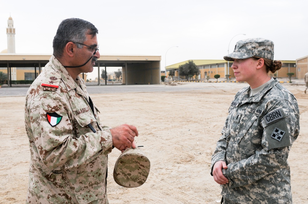 Simulated chemical warhead and mass casualty exercise at Eagle Resolve 2015