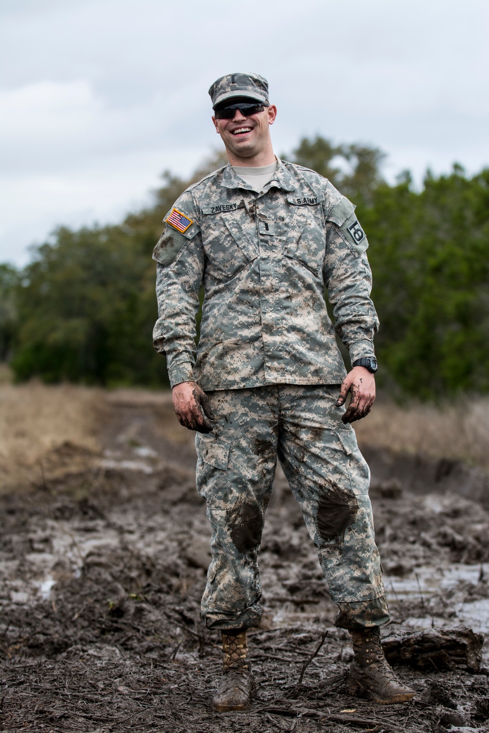 Gone muddying: Wrecker recovery operation