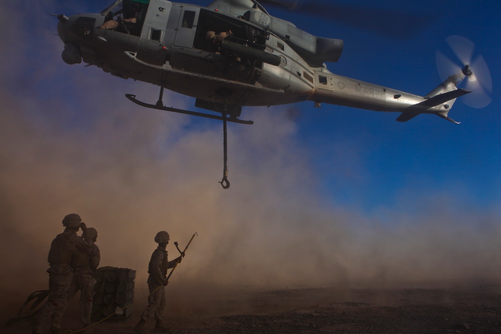 UH-1Y Huey Day Battle Drill