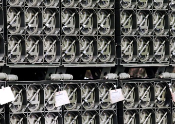 The Air Cavalry lights up the sky over Camp Lejeune