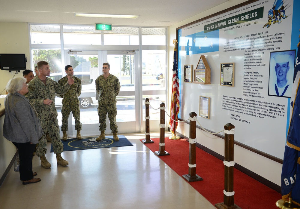 Seabees welcome Joan (Shields) Bennett