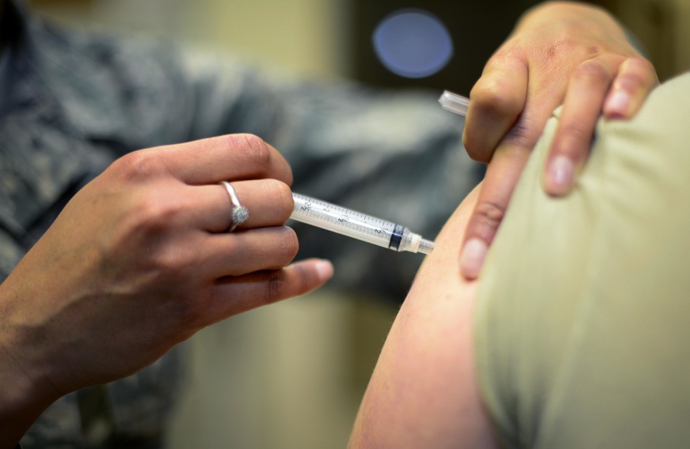 Shots for all: Vaccines keep Airmen healthy