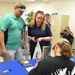 Professional Wrestler Shawn Michaels signs books for fans