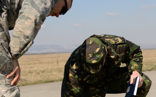 AGOW teaches Romanian airmen airfield management