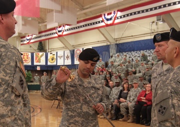1st SBCT change of responsibility