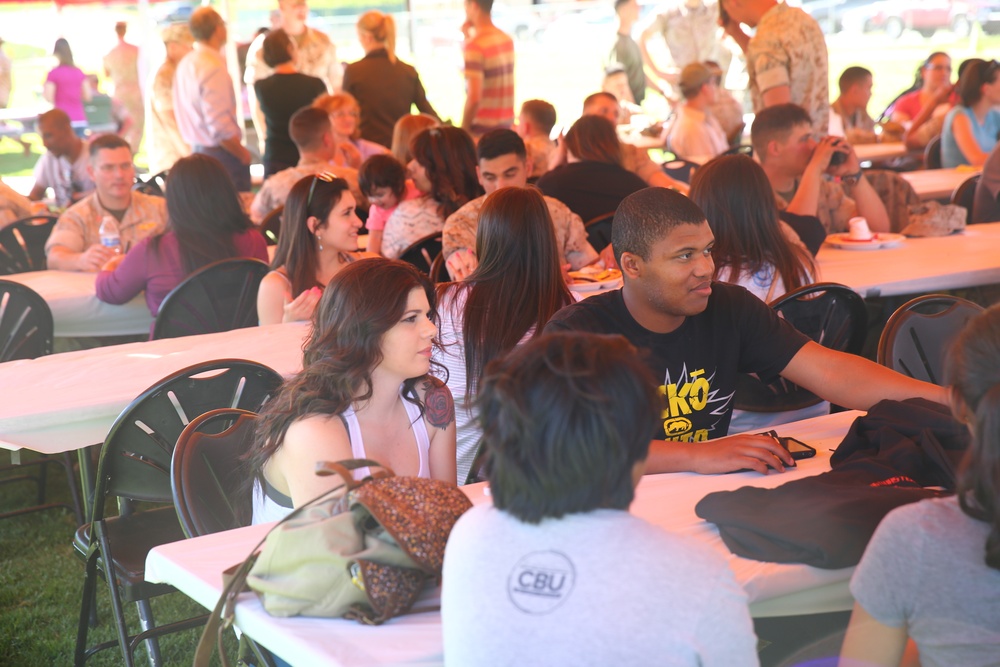 Battery B brings Family Day to the field