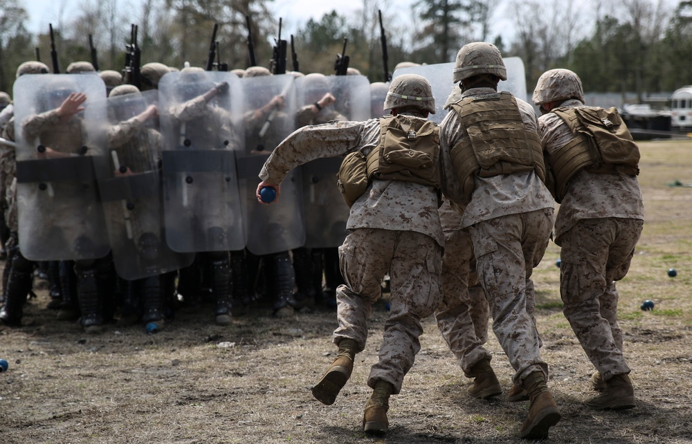 Expeditionary Operations: Marines teach non-lethal tactics