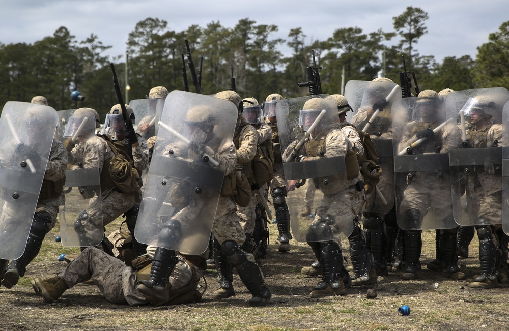 Expeditionary Operations: Marines teach non-lethal tactics