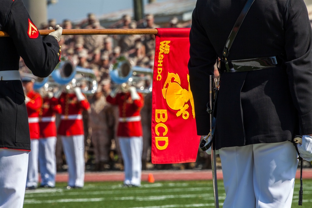 Battle Color Detachment visits MCB Camp Lejeune