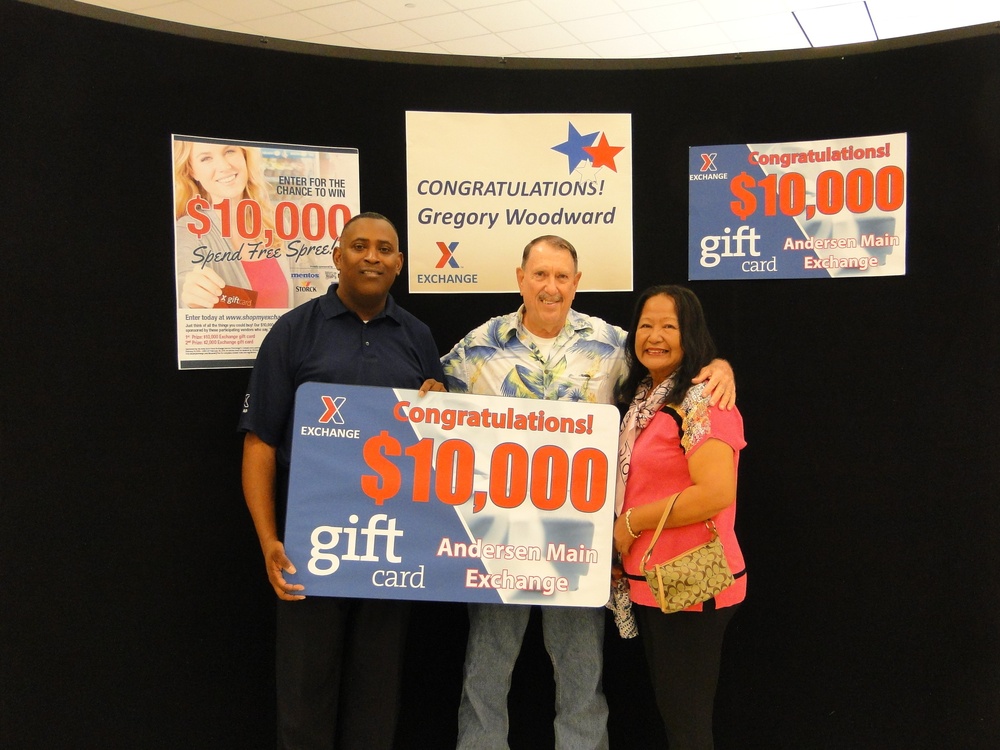 Military retirees win $12,000 in prizes in Exchange’s ‘Because of You’ drawing