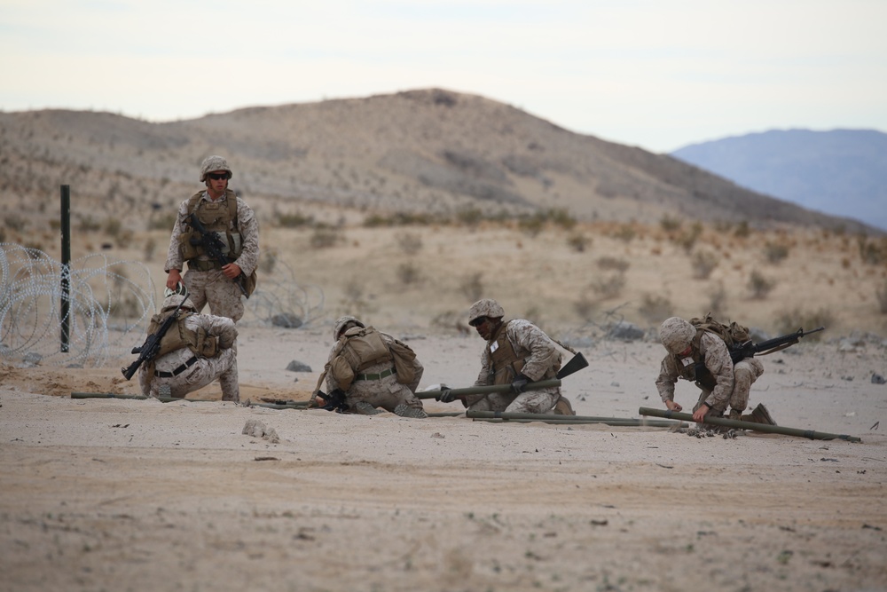 DVIDS - Images - Integrated Task Force Engineer Platoon sets charges ...