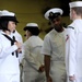 USS George H.W. Bush Sailors conduct uniform inspection