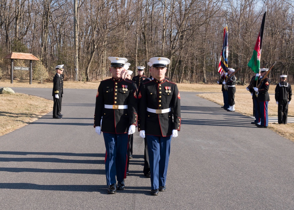 Meeting at Camp David