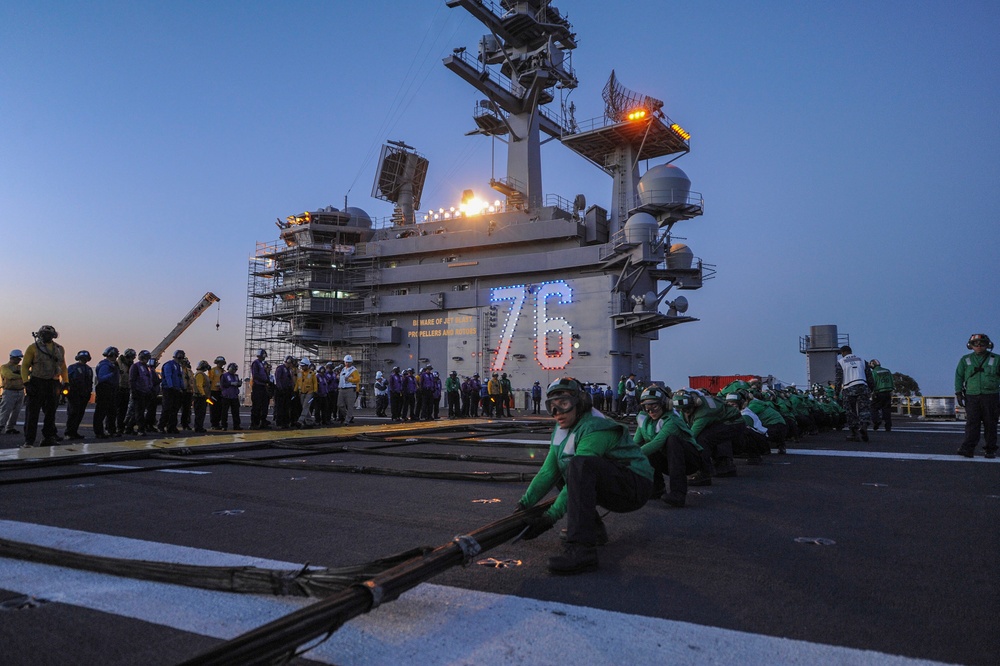 USS Ronald Reagan operations